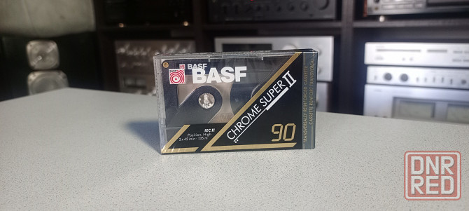 Запечатанная аудиокассета Basf-Chrome Super II 90 Донецк - изображение 1