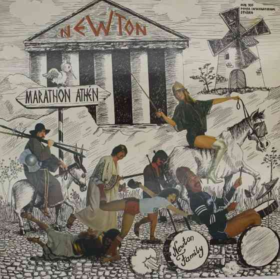 Виниловая пластинка LP "Newton Family" -"Marathon" Донецк