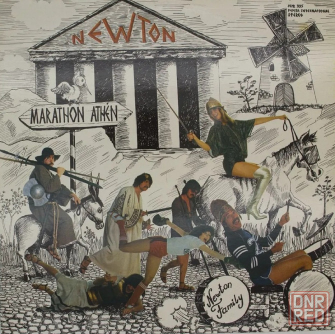 Виниловая пластинка LP "Newton Family" -"Marathon" Донецк - изображение 1
