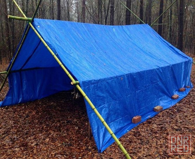 Тент 3х4 м, плотность - 180 г/м2 Донецк - изображение 4