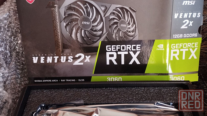 RTX 3060 MSI Ventus 2X 12 GB Донецк - изображение 1