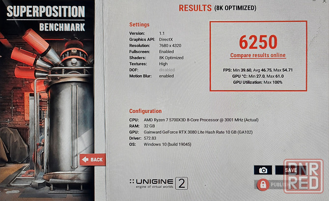 Видеокарта RTX 3080 Донецк - изображение 5