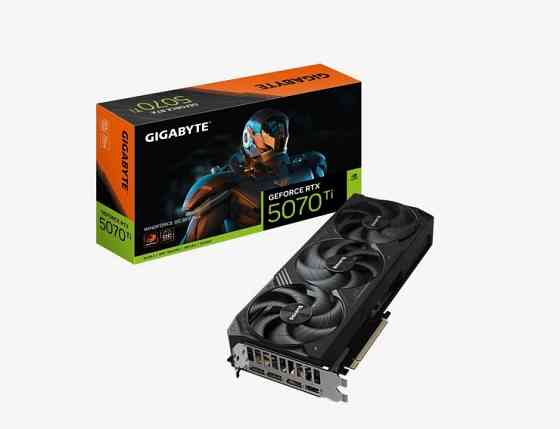 Видеокарта NVIDIA GeForce RTX 5070 Ti 16GB Gigabyte Windforce SFF Донецк