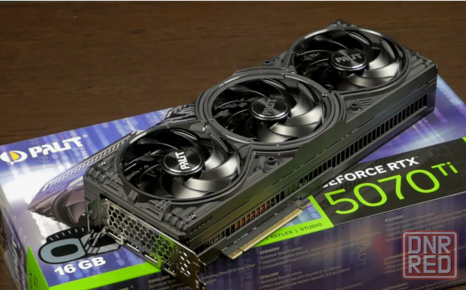 Видеокарта NVIDIA GeForce RTX 5070 Ti (16GB GDDR7) Palit GamingPro Донецк - изображение 1