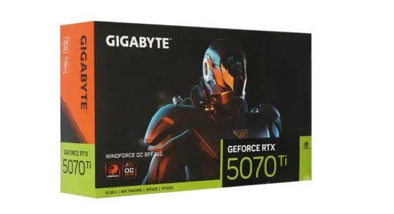 Видеокарта NVIDIA GeForce RTX 5070 Ti (16GB GDDR7) Gigabyte Windforce OC SFF Донецк