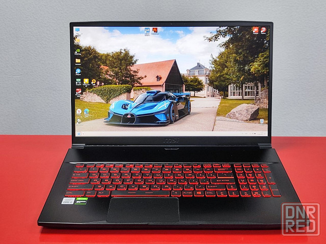 Игровой в идеале в металл корпусе MSI Thin 17.3 144 Гц / Core i5/16gb/SSD 1256 Gb/GTX1650 Донецк - изображение 1