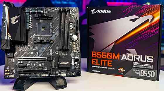 Материнская плата Gigabyte B550M Aorus Elite (AM4) Донецк
