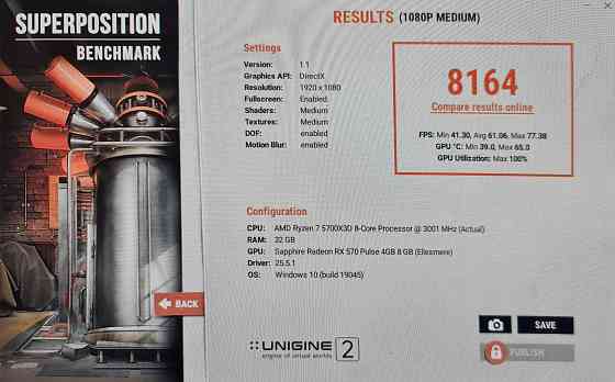 Видеокарта RX 580 8gb Sapphire Pulse Донецк