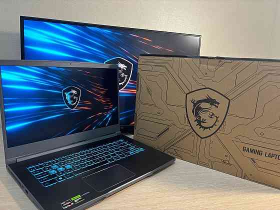 Новый Игровой ноутбук MSI THIN A15 RTX3050/ryzen 5 7535/16/512 Донецк