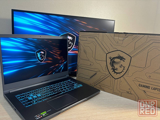 Новый Игровой ноутбук MSI THIN A15 RTX3050/ryzen 5 7535/16/512 Донецк - изображение 1