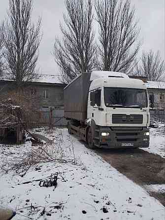 Тентованный грузовик MAN TGA 18 390, 2004г. 10т. Донецк