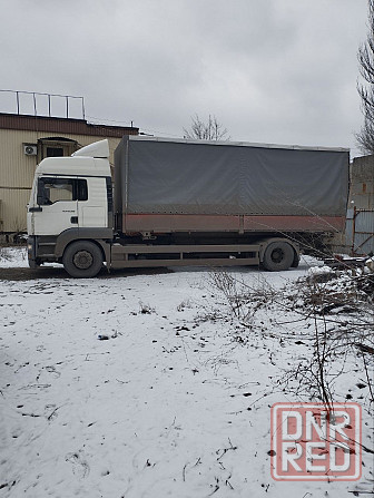Тентованный грузовик MAN TGA 18 390, 2004г. 10т. Донецк - изображение 2