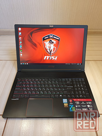 MSI GS63 7RE Stealth Pro/15,6/Intel Core i7-7700HQ/16Гб DDR4/SSD М2-128 Гб+HDD 500Гб/GTX 1050ti Донецк - изображение 1