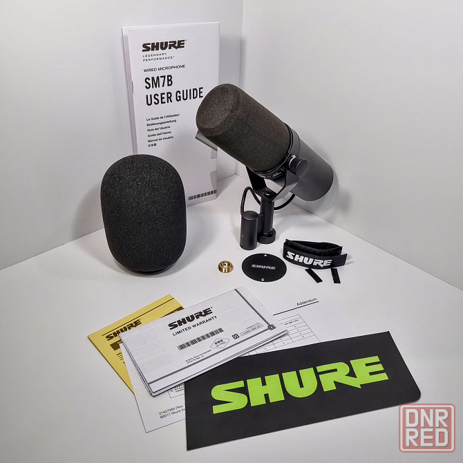 Микрофон Shure SM7B, динамический, студийный, профессиональный Донецк - изображение 5