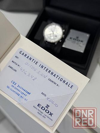 Швейцарские наручные часы EDOX - оригинал Донецк - изображение 5
