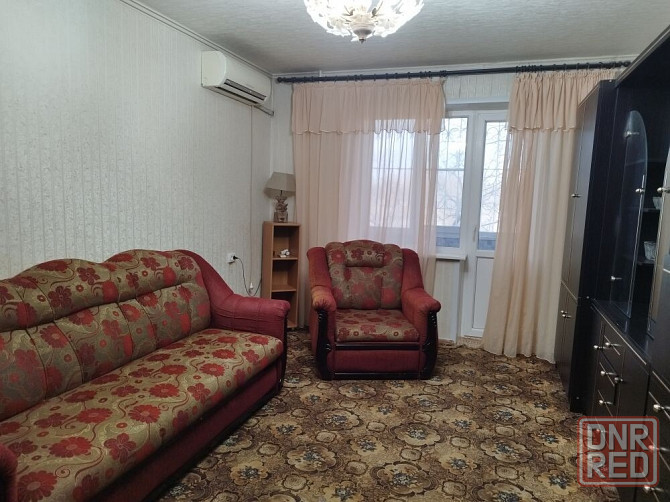 Сдам 1-но ком.кв. Донской,есть вся мебель и техника. Донецк - изображение 4