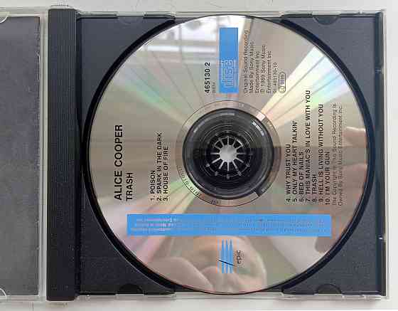 Фирменный CD: Alice Cooper (1989) Trash Макеевка