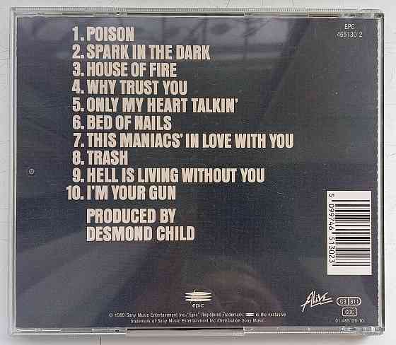 Фирменный CD: Alice Cooper (1989) Trash Макеевка