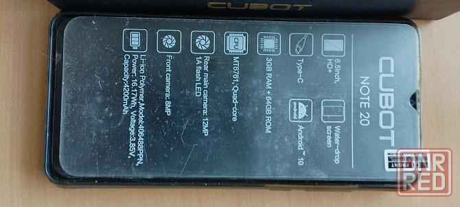 Продам Cubot Note 20 Донецк - изображение 2