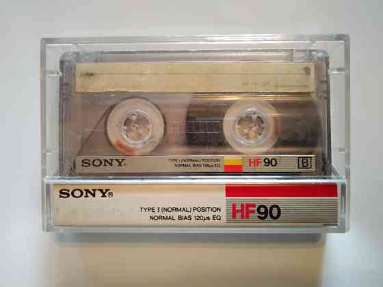 Аудиокассета Sony hf , 90-минутного времени звучания . Макеевка