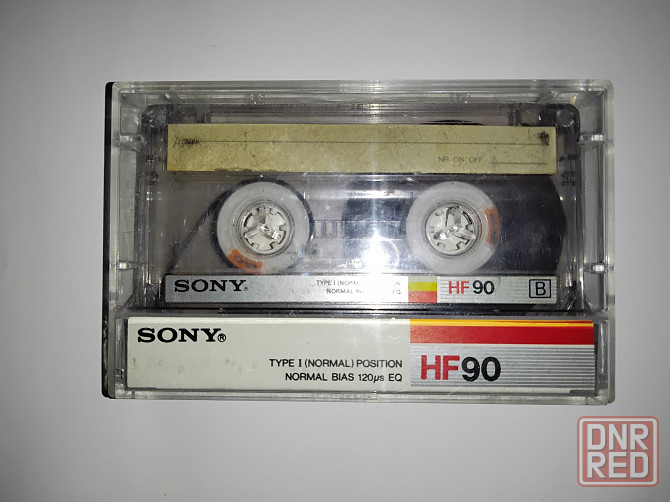 Аудиокассета Sony hf , 90-минутного времени звучания . Макеевка - изображение 2