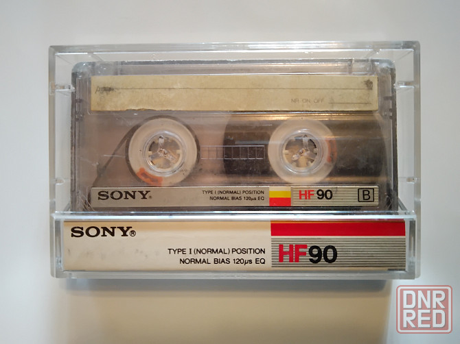 Аудиокассета Sony hf , 90-минутного времени звучания . Макеевка - изображение 1