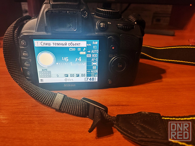 Зеркальный фотоаппарат Nikon D3100 18-55Kit Шахтерск - изображение 3