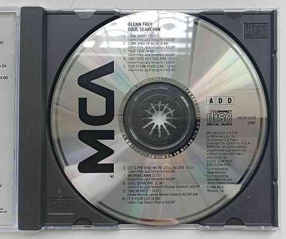 Фирменный CD: Glenn Frey (Eagles) 1988 Soul Searchin Макеевка