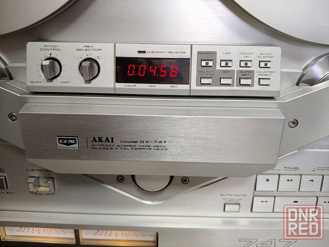 Катушечный магнитофон "Akai" -GX-747 Донецк - изображение 6
