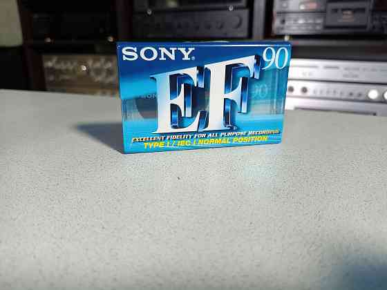 Запечатанные аудиокассеты в идеальном состоянии. Sony HF90-Type-I и EF90-Type-I Донецк