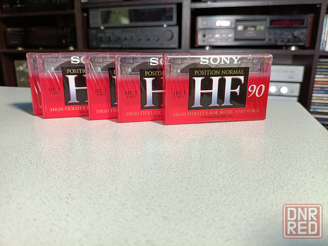 Запечатанные аудиокассеты в идеальном состоянии. Sony HF90-Type-I и EF90-Type-I Донецк - изображение 5