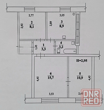 Продажа 3 комн. кв., пр. Павших Коммунаров (ориентир ГорГаи) Донецк - изображение 9