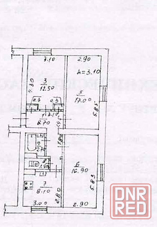 Продается 3-комн. квартира, ул. Щорса Донецк - изображение 1