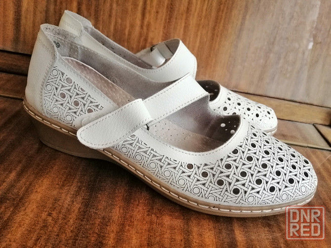 Продам туфли кожаные р. 39 Донецк - изображение 1