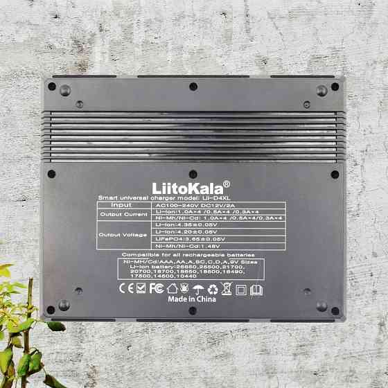 Зарядное устройство для аккумуляторов | Зарядка для батареек Lii-D4XL Донецк