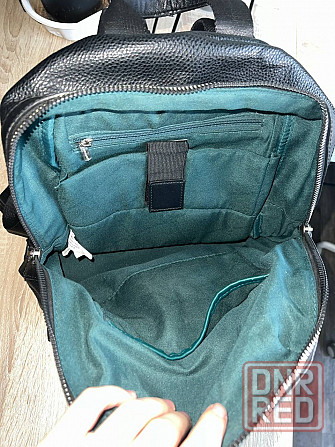 Продам кожаный рюкзак Пролетарский район Донецк - изображение 2