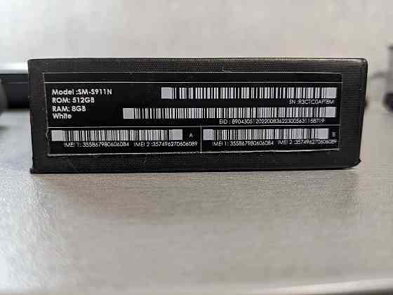 Samsung Galaxy S23 512 gb белый Донецк