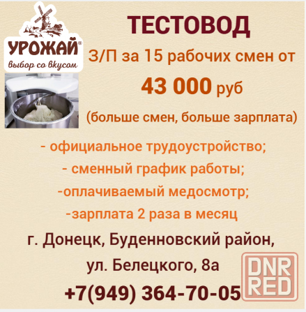 Тестовод Донецк - изображение 1
