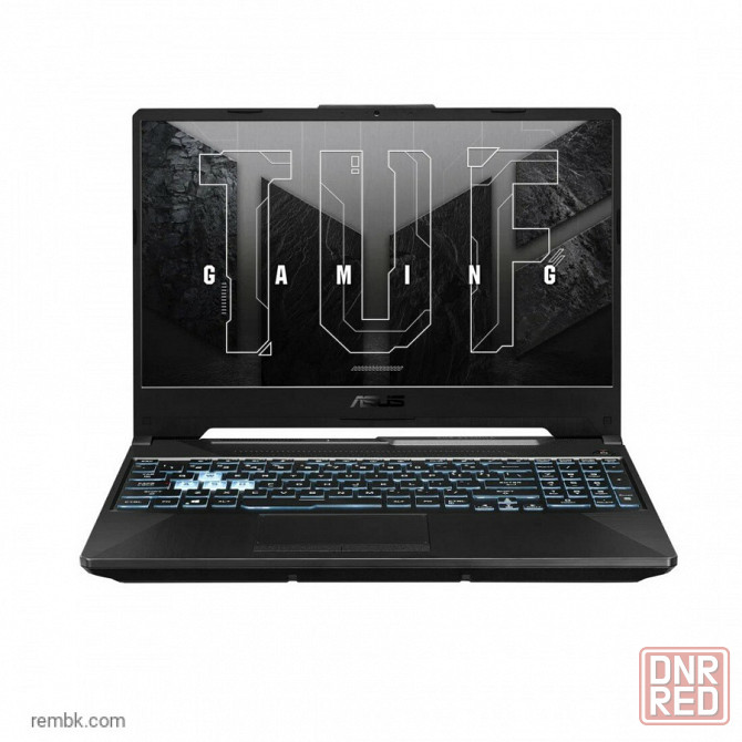 Игровой ноутбук 15.6" asus tuf gaming a15 fa506nf-hn042, черный ryzen 5 7535hs, 8 гб, ssd 512 гб, rtx 2050 (4 гб), без ос | Гарантия Макеевка - изображение 1