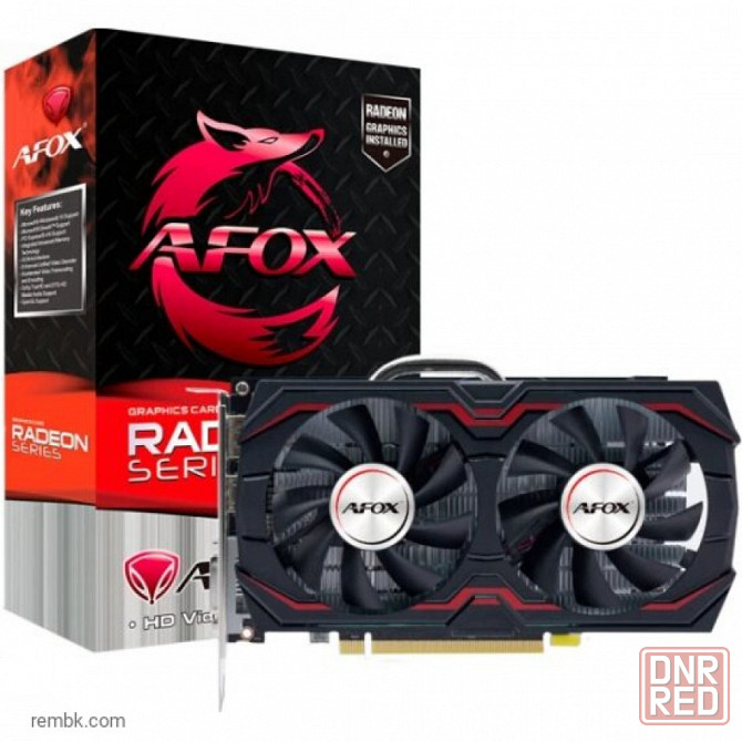 Видеокарта Afox Radeon RX580 Gaming 8G (AFRX580-8192D5H1-V2) Макеевка - изображение 1