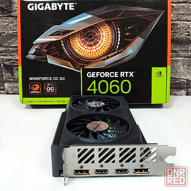 Новая GeForce RTX 4060 Windforce OC 8GB Gigabyte Донецк - изображение 5