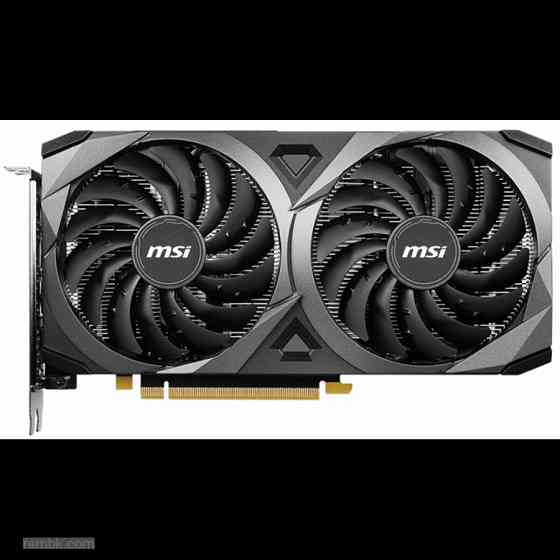 Видеокарта MSI (RTX 3060 VENTUS 2X 12G OC) GeForce RTX 3060 12GB VENTUS 2X OC LHR по доступной цене Макеевка