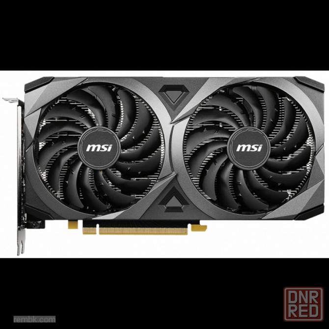 Видеокарта MSI (RTX 3060 VENTUS 2X 12G OC) GeForce RTX 3060 12GB VENTUS 2X OC LHR по доступной цене Макеевка - изображение 1