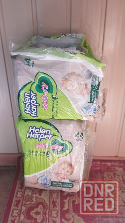 Подгузники 2 упаковки Helen harper soft dry 5 Донецк - изображение 1