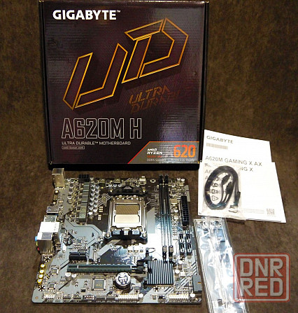 Материнская плата Gigabyte A620M H Макеевка - изображение 1
