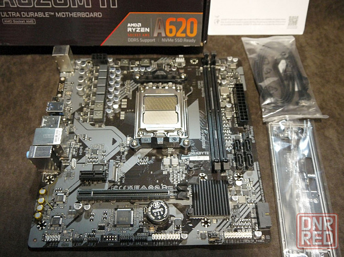 Материнская плата Gigabyte A620M H Макеевка - изображение 2