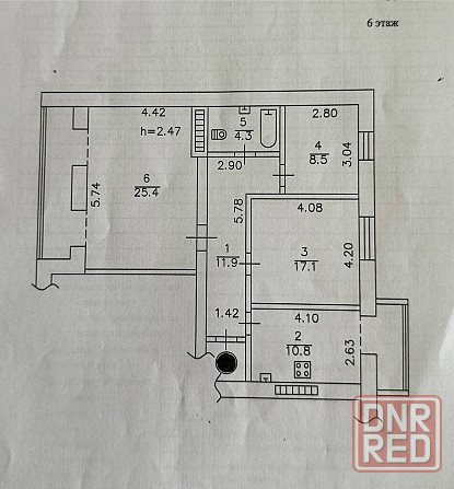 Продажа 3 к.кв. Мирный Донецк - изображение 10