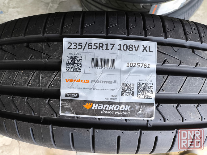 Корейские шины 235/65 R17 Hankook Ventus Prime 3 K125 11 650 руб./шт. Донецк - изображение 1