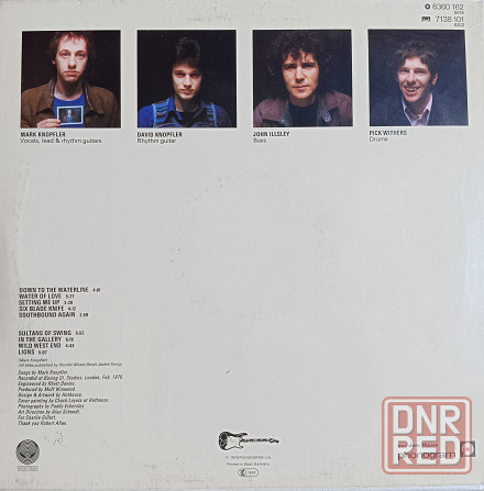 Виниловая пластинка LP "Dire Straits" -"Dire Straits" Донецк - изображение 2