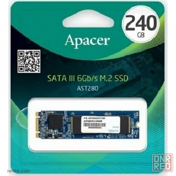 Твердотельный накопитель ssd m.2 sata apacer ast280 (ap240gast280-1) 240гб | Гарантия Макеевка - изображение 1